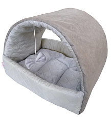 Happy Friends Лежанка Эстрада Симфония-серая