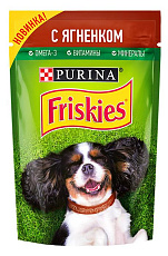 Friskies для собак (Ягненок в подливе)