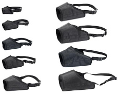 Дарэлл Намордник регулируемый, черный