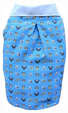 Doggy Dolly Рубашка бело-голубая