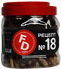 For Dogs Рецепт №18 - Филе страуса на палочке из воловьей кожи