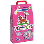 PrettyCat Наполнитель бентонитовый Euro Mix (Алоэ)