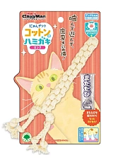 Двурядная косичка с мататаби для чистки зубов и снятия стресса у кошек