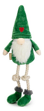 Beeztees Игрушка Гном рождественский, зелёный