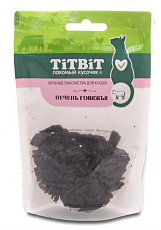 ТИТБИТ Печень говяжья для кошек