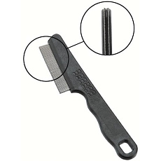 Расческа "Hello Pet" противоблошиная, двухрядная 65 зубьев