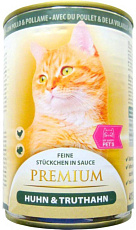 My Happy Pets Premium Консервы для кошек (Курица, индейка)