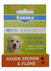 Canina Petvital Novermin Spot on 4 мл для собак