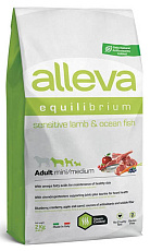 Alleva Equilibrium Adult Mini & Medium (Ягненок, рыба)