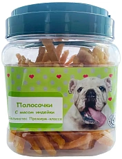 O'dog Полосочки с мясом индейки