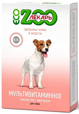 ЭКО ZOOЛЕКАРЬ Витамины для собак "Здоровье кожи и шерсти"