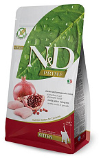 Farmina N&D GF Prime Kitten (Курица и гранат)