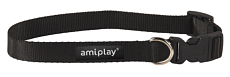 Ошейник AmiPlay Cotton (Черный)