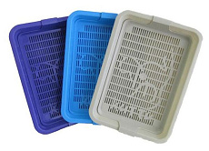 Лоток без борта ZOOEXPRESS "Китти" с сеткой (малый)