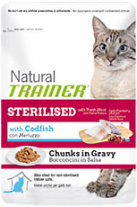 Trainer Natural Sterilised Codfish, 85 гр
