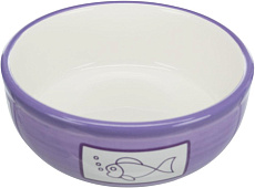 Миска "TRIXIE" керамическая для кошек, 0,35 л/Ø13 см