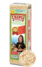 Опилки для грызунов CHIPSI STRAWBERRY 15 л (1 кг)