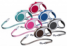 Поводок-рулетка "Flexi" "Vario" (M) трос 8 м