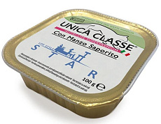 Unica Classe Star Паштет с говядиной для кошек