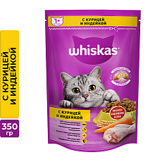 Whiskas для взрослых кошек (Курица и индейка)