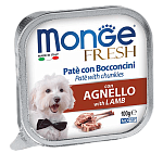 Monge Fresh Dog Паштет (Ягненок)
