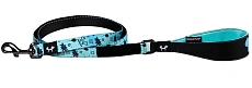 United Pets Поводок Complete me Writing, голубой с рисунком