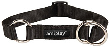Ошейник-полуудавка AmiPlay Basic (Черный)