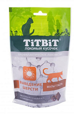 ТИТБИТ Хрустящие подушечки для кошек с говядиной