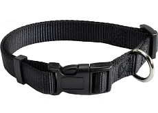 CAMON Ошейник с пластиковой пряжкой, черный