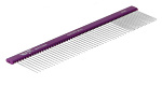 Hello Pet Расческа с круглой фиолетовой ручкой, 30 см