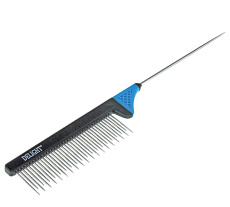 DeLIGHT Расческа со спицей разнозубая (зубья 18-22 мм)