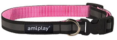 Ошейник AmiPlay Shine (Розовый)