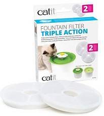 Catit Сменные фонтанные фильтры Triple Action