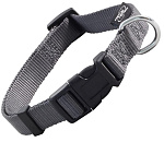 Triol Ошейник нейлоновый Стандарт, серый