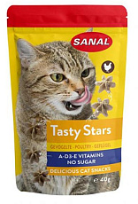 Sanal Лакомство Звездочки с птицей