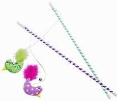 ДиАнКари Дразнилка с птичкой и пером, 47 см