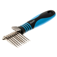 DeLIGHT Колтунорез боковой "мини" 8 лезвий прямой