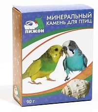 Пижон Минеральный камень для птиц ракушка с углем