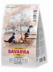 Savarra Light/Sterilized Cat (Индейка, рис)
