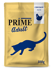 Prime Adult Пауч (Паштет из курицы) для кошек