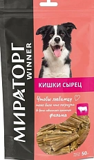 Winner Мираторг Лакомство Кишки сырец говяжьи для собак