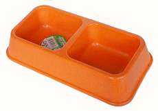 For Friends Миска бамбуковая двойная 2*0,33 л