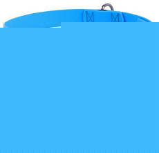 Ошейник "Waudog" (Waterproof) голубой