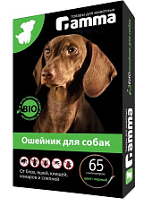 Gamma Ошейник БИО для собак от внешних паразитов