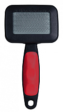 Мягкая щетка-пуходерка + гребешок "TRIXIE"