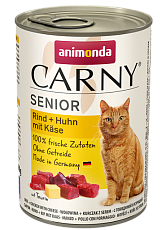 Carny Senior (с говядиной, курицей и сыром)