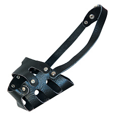 Намордник Гамма кожаный цельнокройный