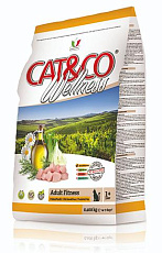 Cat&co Wellness Adult Fitness (Курица и горох)