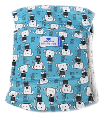 Hippie Pet Подгузник "Cute Dog" многоразовый для кобелей, 1 шт.