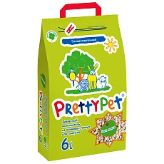 PrettyPet Наполнитель древесный из осиновых гранул